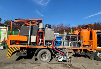 차선도색 (마이티 3.5톤)